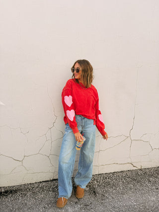 heart on my sleeve top