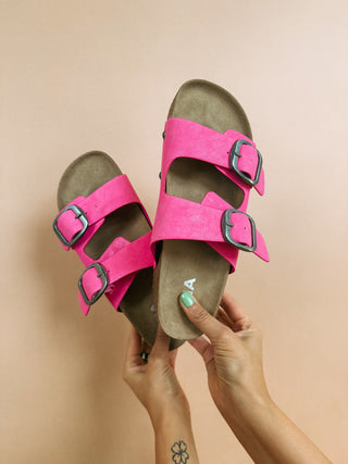 one in a melon platform sandals