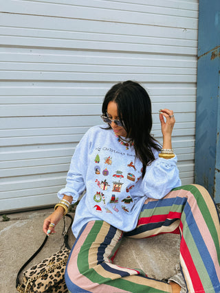 ETTA OG | my christmas sweatshirt - ash