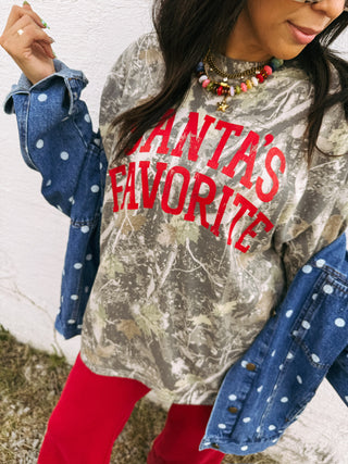 ETTA OG | santa's favorite camo tee