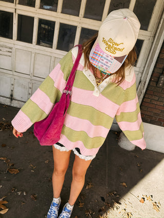 birdie collared sweater