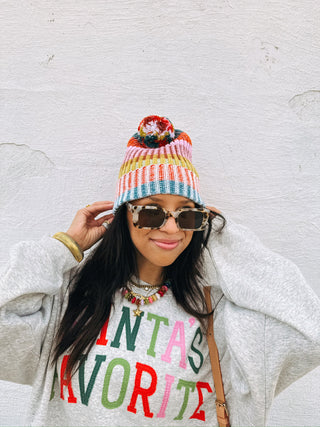 ETTA OG | santa's favorite embroidered sweatshirt
