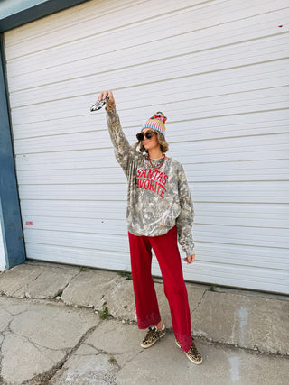ETTA OG | santa's favorite camo sweatshirt