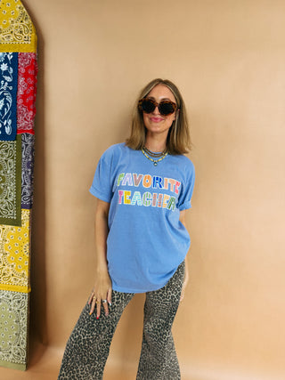 ETTA OG | favorite teacher graphic tee - choose color