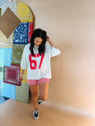 oversized 67 graphic tee