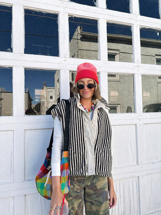 ventura stripe vest