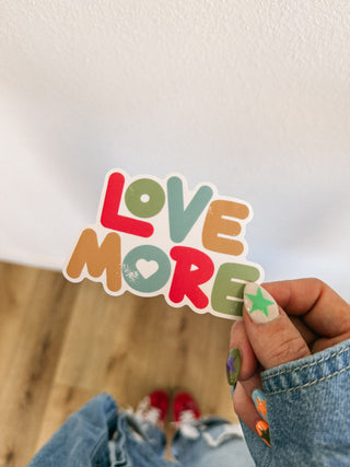 love more sticker