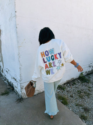 ETTA OG | how lucky are we sweatshirt