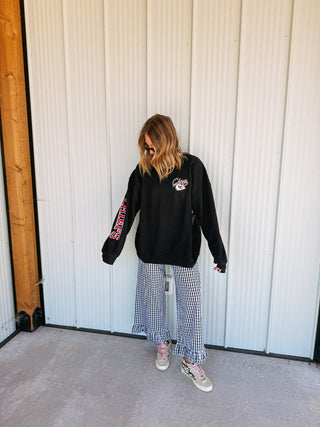 chiefs glitter sweatshirt