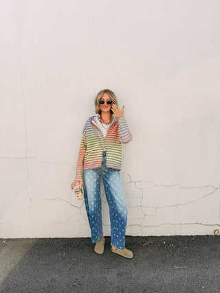 rainbowland zip up jacket