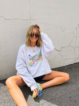 ETTA OG | all things motherhood sweatshirt - ash