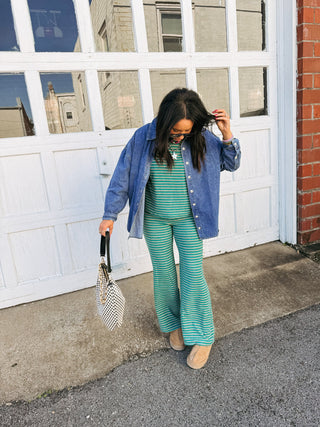 el dorado denim button down