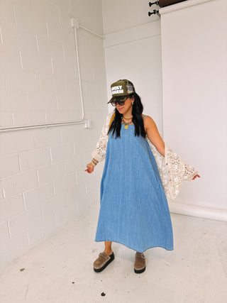 daisy doily crochet cardigan