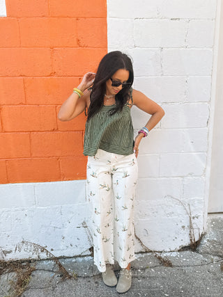 yosemite stripe tank top
