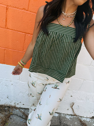 yosemite stripe tank top