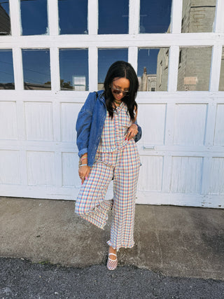 el dorado denim button down