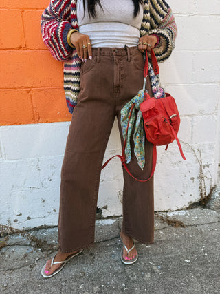jbd | twister barrel jeans - brown