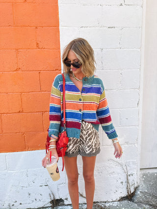 september stripe button sweater