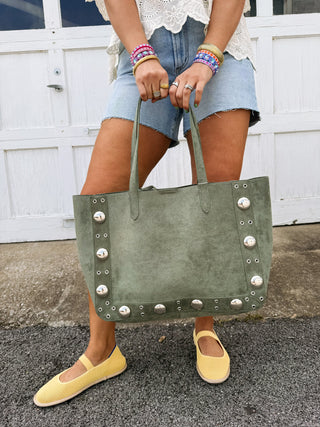 the rivet road tote bag