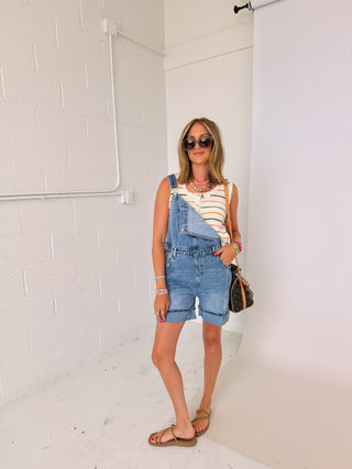 on the river overalls