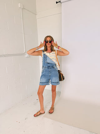 on the river overalls
