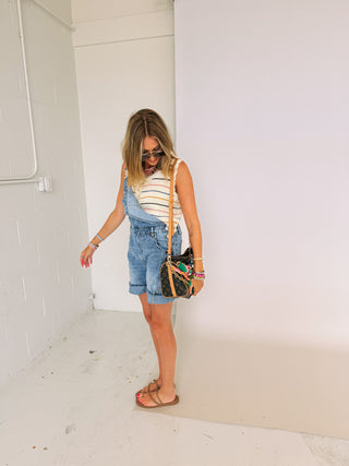 on the river overalls