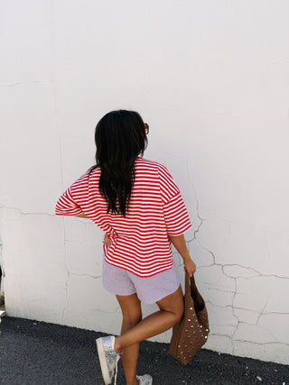 freedom rings stripe tee
