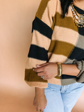 ember stripe sweater