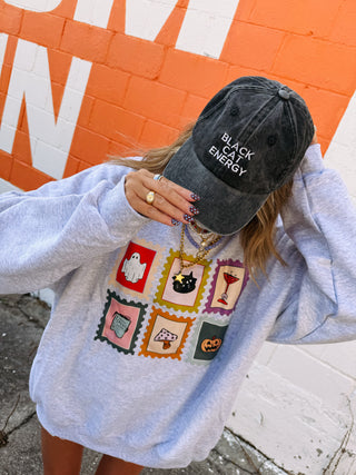 ETTA OG | black cat dad cap