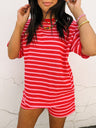 pink / red top