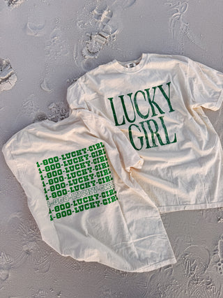 ETTA OG | 1-800-lucky-girl graphic tee