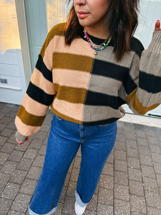 ember stripe sweater
