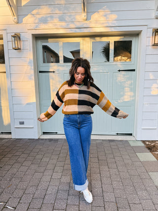 ember stripe sweater