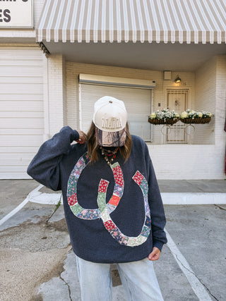 ETTA OG | quilted horseshoe sweatshirt #2