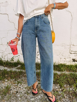 jbd | bronco baby barrel jeans