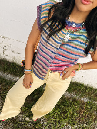 rainbowland sweater vest