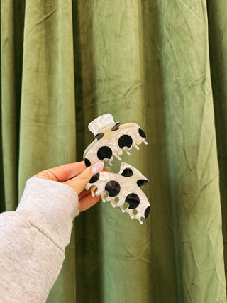 ETTA OG | polka dot hair clip