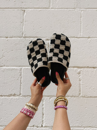 bolinas clog - checker