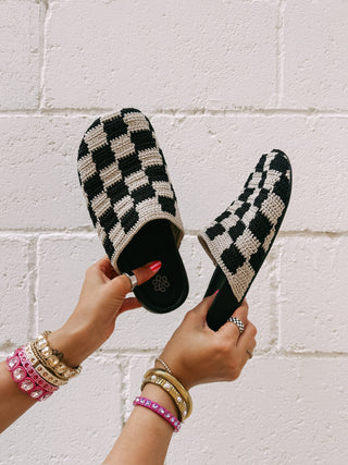 bolinas clog - checker