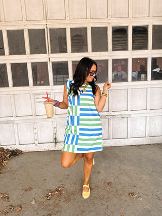twist and shout shift dress