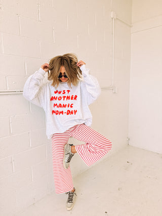 ETTA OG | manic mom-day sweatshirt - ash