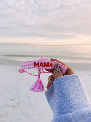 ETTA OG | mama embroidered bracelet