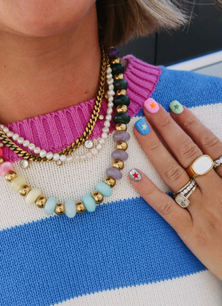 beljoy | color theory beaded necklace