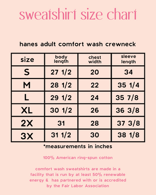 ETTA OG | mother knows best sweatshirt - charcoal