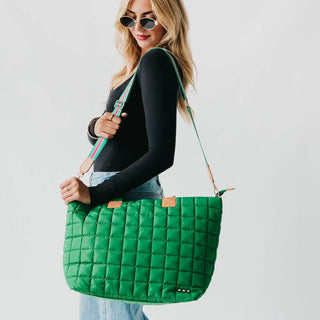 PRETTY SIMPLE | day dreamer tote bag - emerald