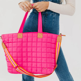 PRETTY SIMPLE | day dreamer tote bag - hot pink